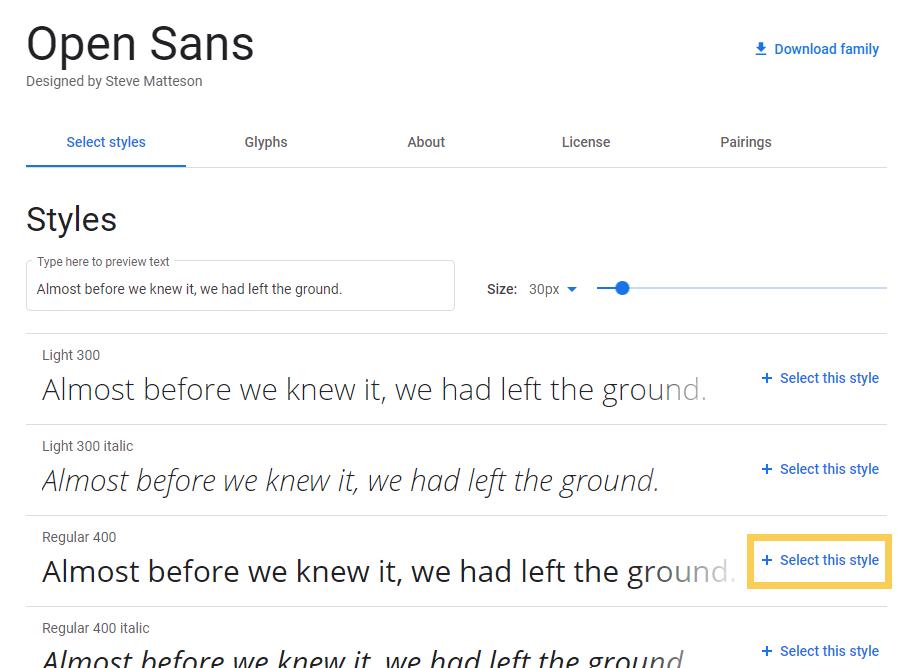 wordpress enqueue google fonts