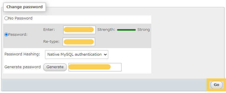 ampps mysql password